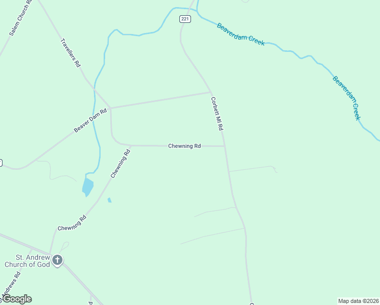 map of restaurants, bars, coffee shops, grocery stores, and more near 77 Chewning Road in Bishopville
