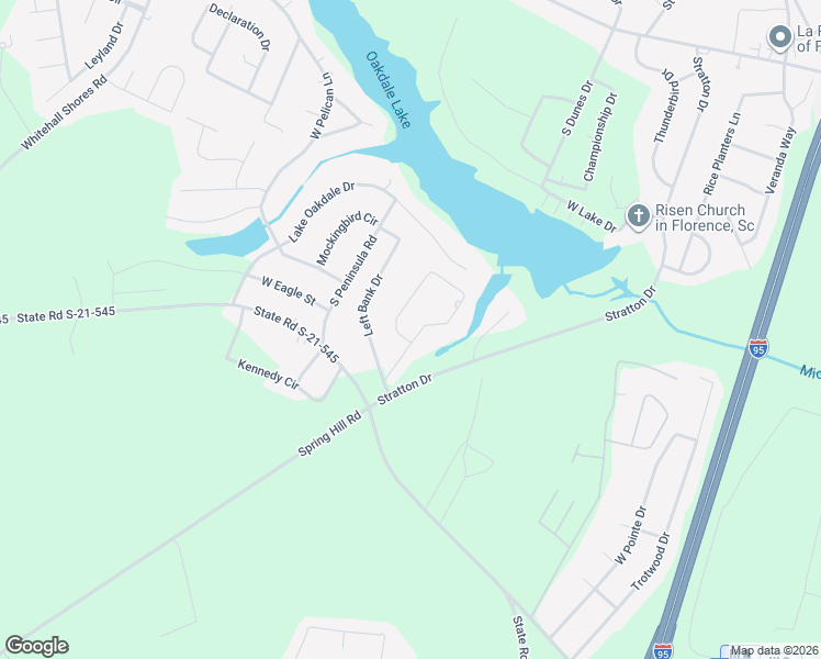 map of restaurants, bars, coffee shops, grocery stores, and more near 1013 Greenview Drive in Florence