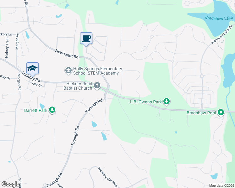 map of restaurants, bars, coffee shops, grocery stores, and more near 215 Whitestone Drive in Canton