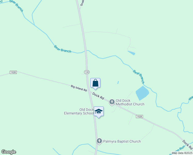 map of restaurants, bars, coffee shops, grocery stores, and more near 12071 New Britton Highway East in Whiteville