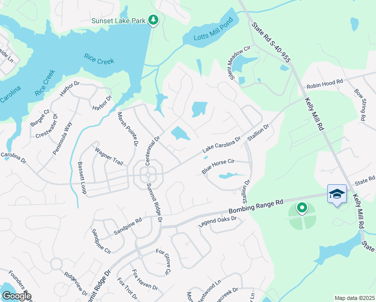 map of restaurants, bars, coffee shops, grocery stores, and more near 1052 Keeler Drive in Columbia