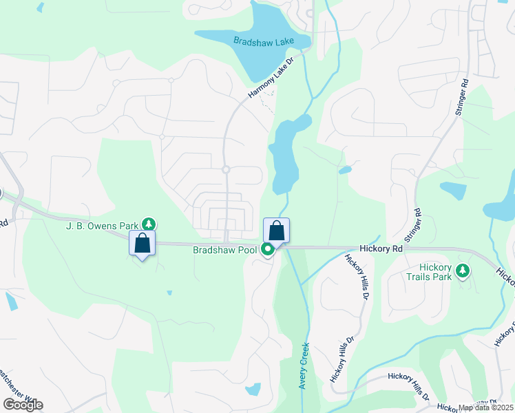 map of restaurants, bars, coffee shops, grocery stores, and more near 228 South Village Square in Canton