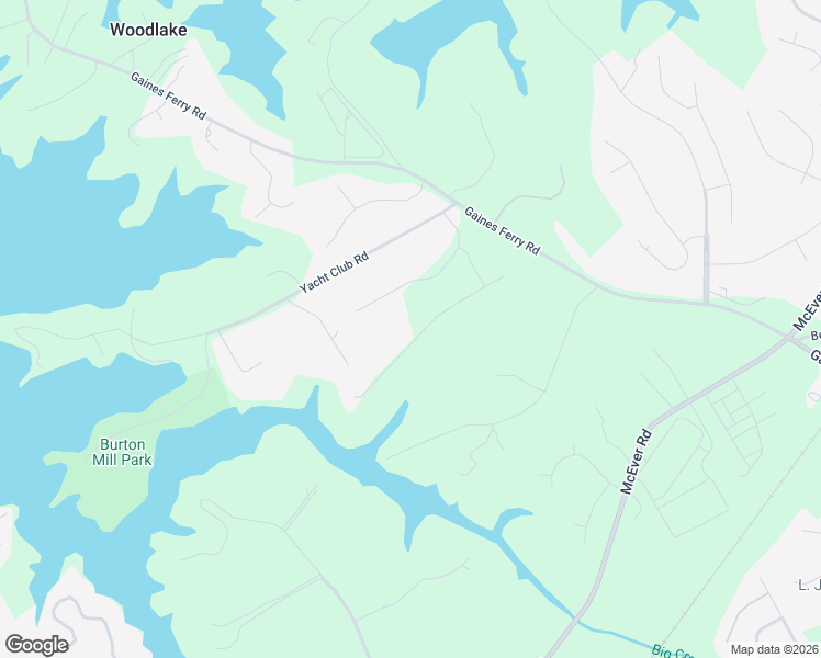 map of restaurants, bars, coffee shops, grocery stores, and more near 6544 Misty Harbor Court in Flowery Branch