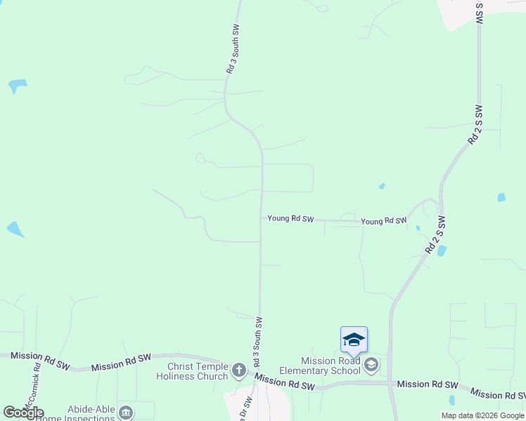 map of restaurants, bars, coffee shops, grocery stores, and more near 285 Road 3 South Southwest in Cartersville