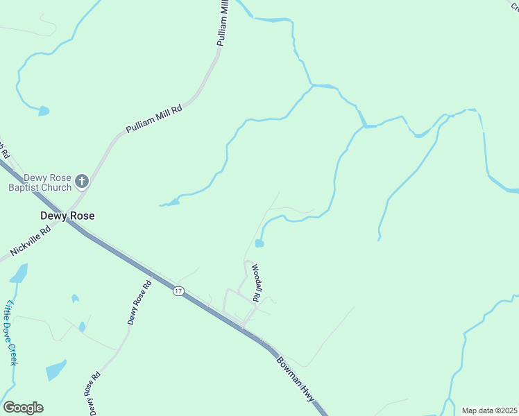 map of restaurants, bars, coffee shops, grocery stores, and more near 1845 Dillard Drive in Dewy Rose