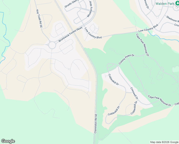 map of restaurants, bars, coffee shops, grocery stores, and more near 7784 Harrier Circle in Leland