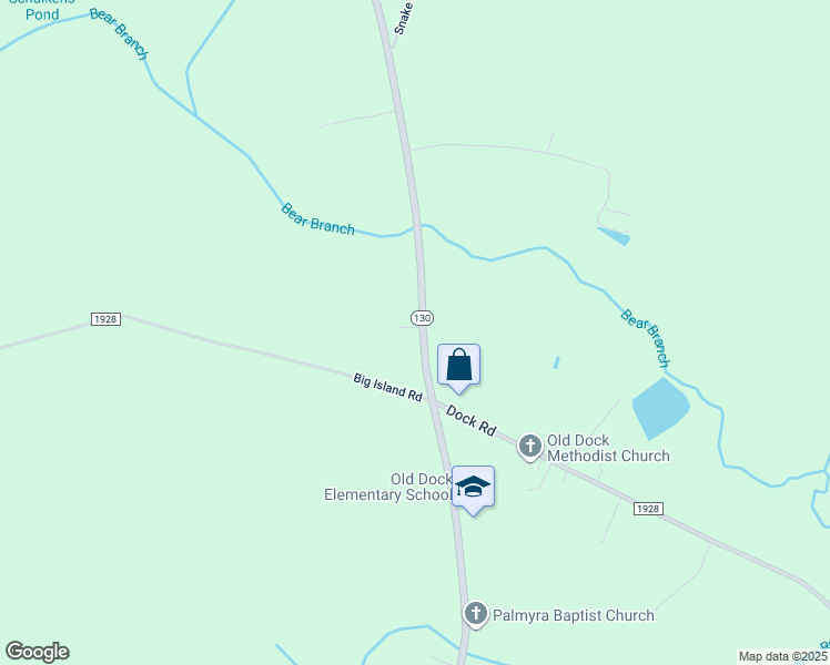 map of restaurants, bars, coffee shops, grocery stores, and more near 12086 New Britton Highway East in Whiteville