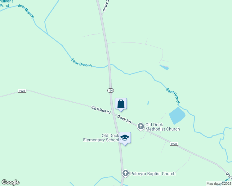 map of restaurants, bars, coffee shops, grocery stores, and more near 12071 New Britton Highway East in Whiteville