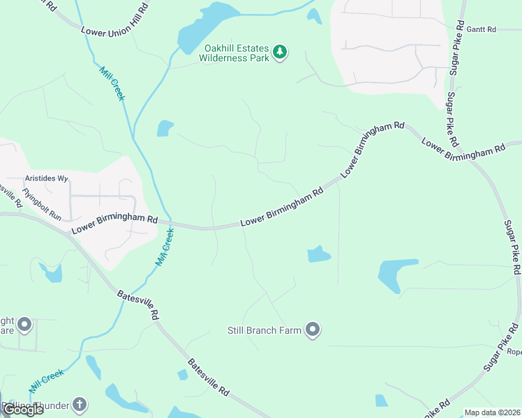 map of restaurants, bars, coffee shops, grocery stores, and more near 542 Lower Birmingham Road in Canton