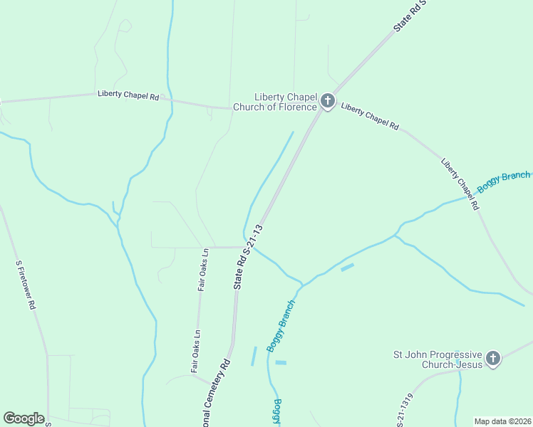 map of restaurants, bars, coffee shops, grocery stores, and more near 7050 East National Cemetery Road in Florence