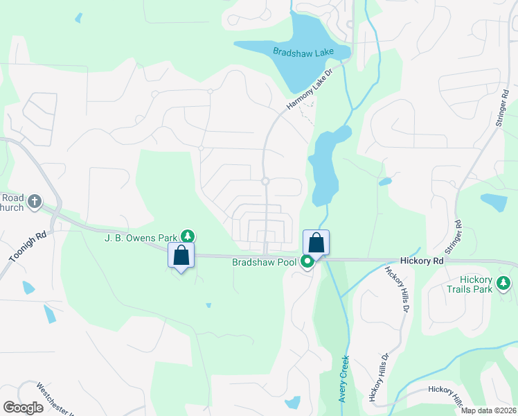 map of restaurants, bars, coffee shops, grocery stores, and more near 268 South Village Square in Canton