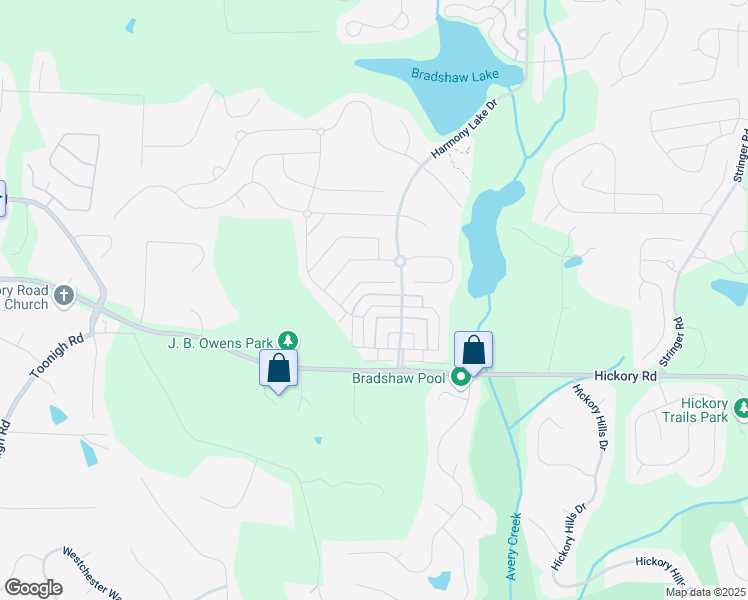 map of restaurants, bars, coffee shops, grocery stores, and more near 280 South Village Square in Canton