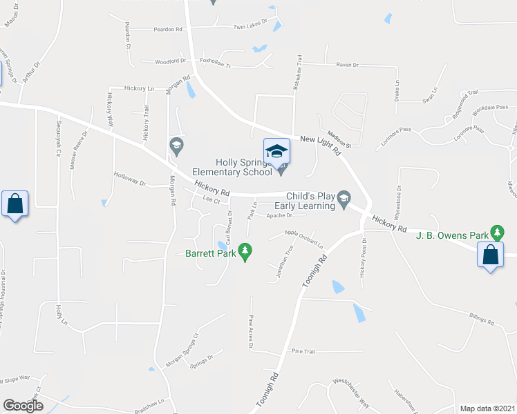 map of restaurants, bars, coffee shops, grocery stores, and more near 200 Joseph Street in Canton