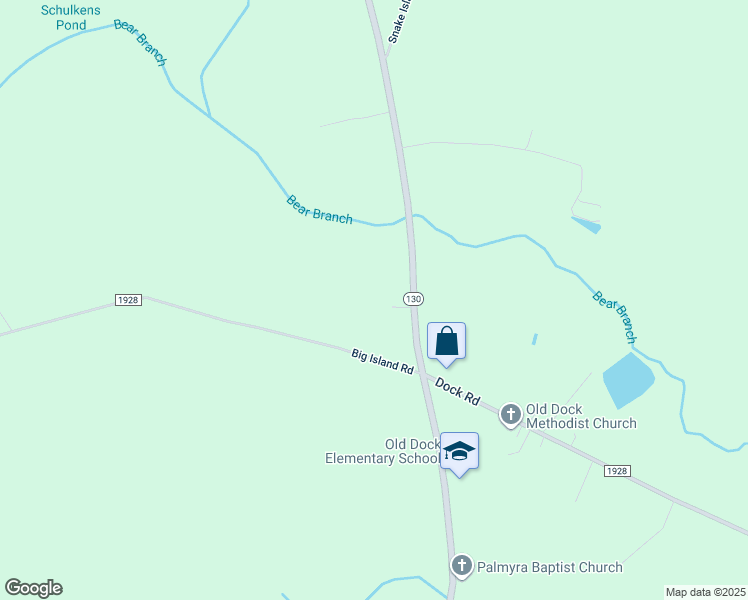 map of restaurants, bars, coffee shops, grocery stores, and more near 12026 New Britton Highway East in Whiteville