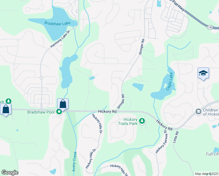 map of restaurants, bars, coffee shops, grocery stores, and more near 408 Honeybee Lane in Canton