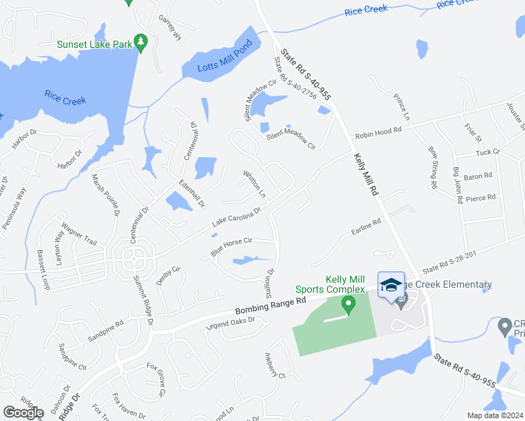 map of restaurants, bars, coffee shops, grocery stores, and more near 2064 Lake Carolina Drive in Columbia