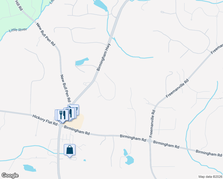 map of restaurants, bars, coffee shops, grocery stores, and more near 1130 Bream Drive in Alpharetta