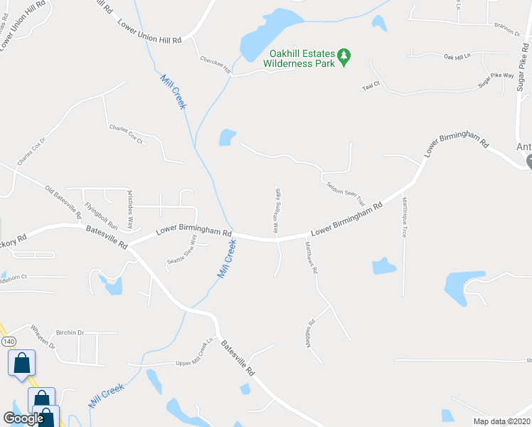 map of restaurants, bars, coffee shops, grocery stores, and more near 107 Silky Sullivan Way in Canton