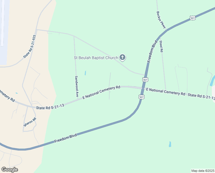 map of restaurants, bars, coffee shops, grocery stores, and more near 2915 East National Cemetery Road in Florence