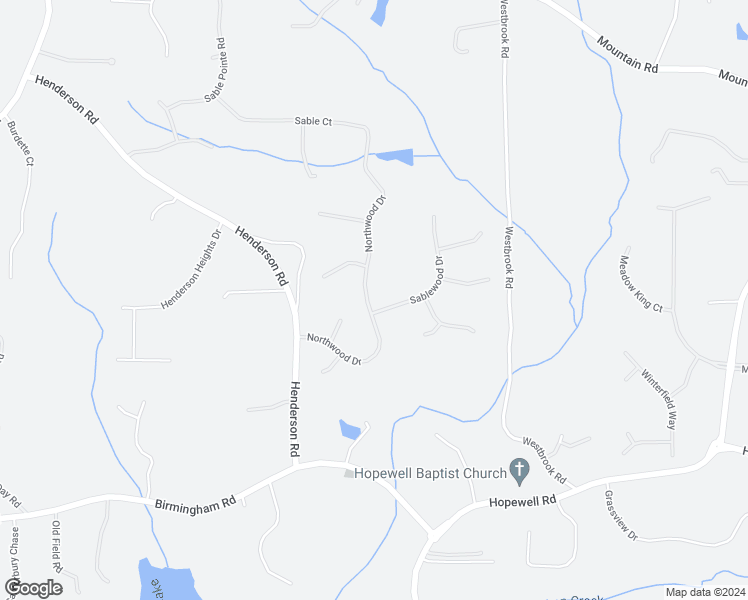 map of restaurants, bars, coffee shops, grocery stores, and more near 300 Sablewood Drive in Alpharetta
