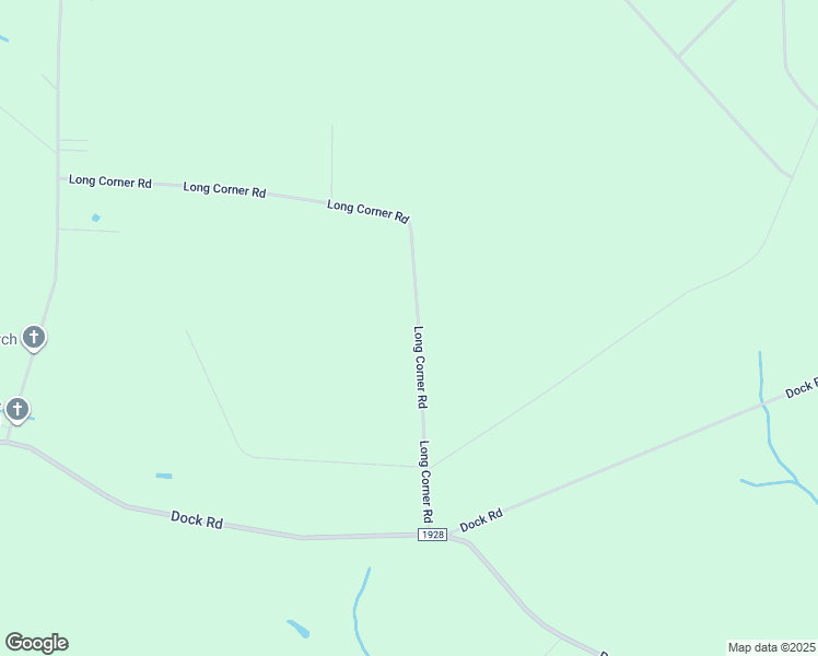 map of restaurants, bars, coffee shops, grocery stores, and more near 1046 Long Corner Road in Whiteville