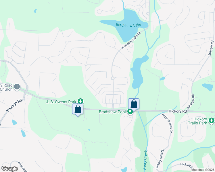 map of restaurants, bars, coffee shops, grocery stores, and more near 822 Poplar Terrace in Canton