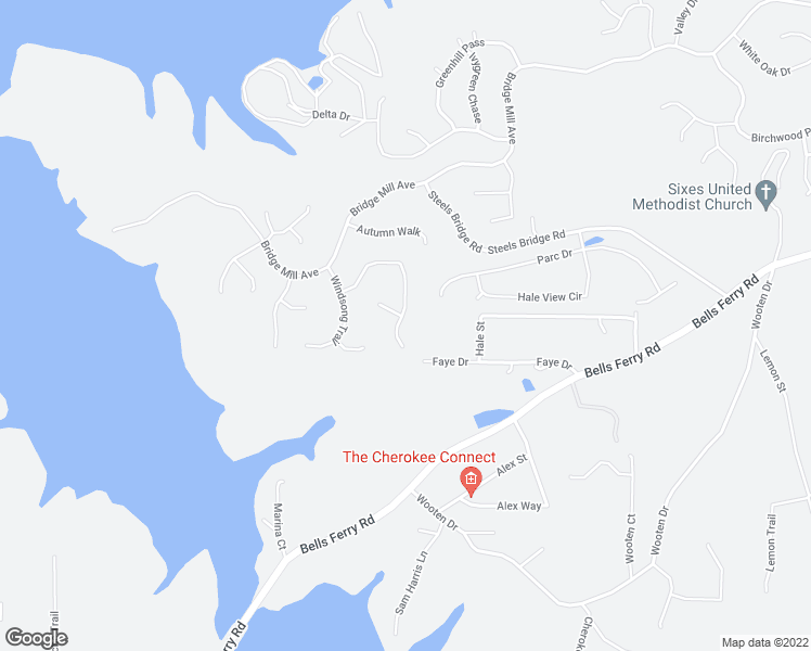map of restaurants, bars, coffee shops, grocery stores, and more near 351 Laurel Glen Crossing in Canton