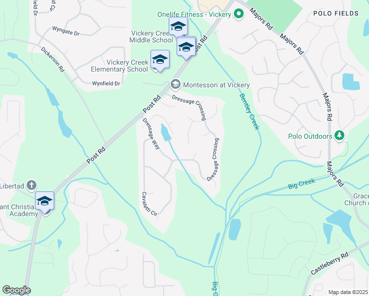 map of restaurants, bars, coffee shops, grocery stores, and more near 6680 Curvet Court in Cumming