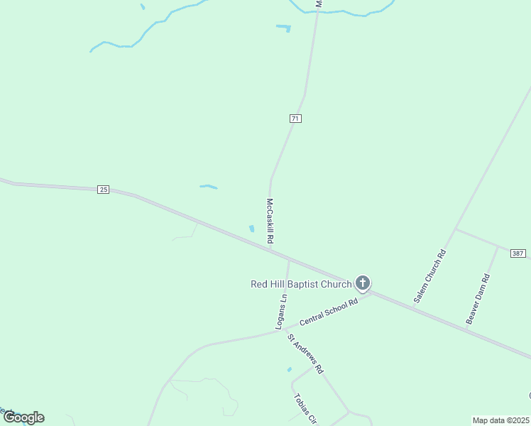 map of restaurants, bars, coffee shops, grocery stores, and more near 65 McCaskill Road in Camden