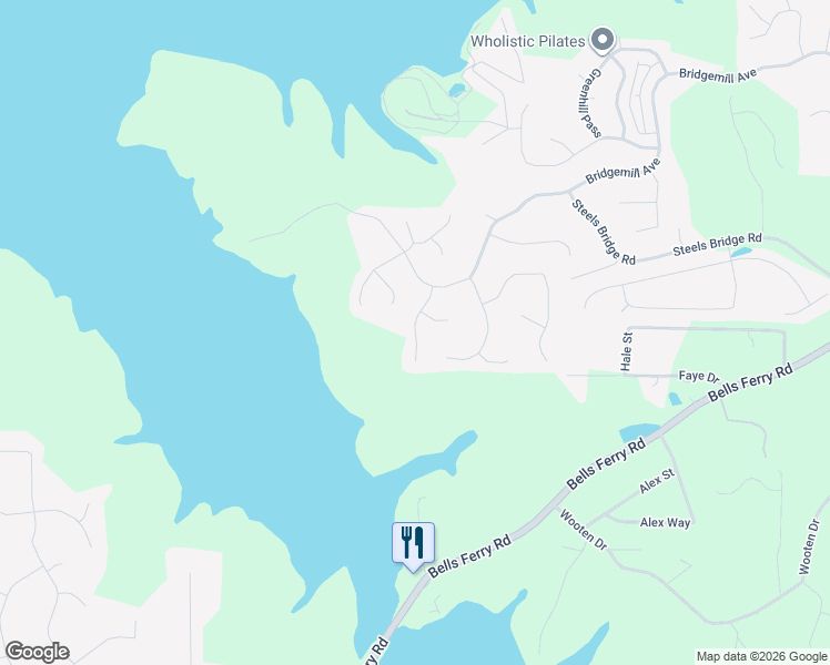 map of restaurants, bars, coffee shops, grocery stores, and more near 214 Briarwood Lane in Canton