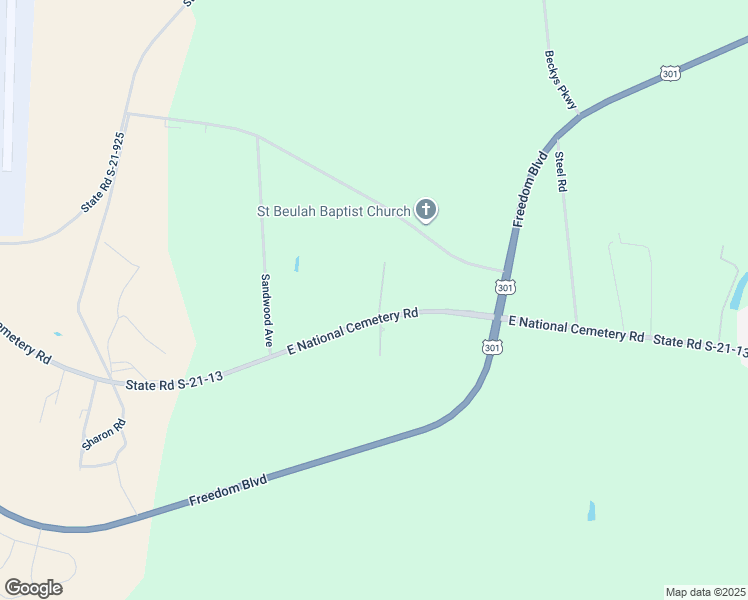 map of restaurants, bars, coffee shops, grocery stores, and more near 2915 East National Cemetery Road in Florence