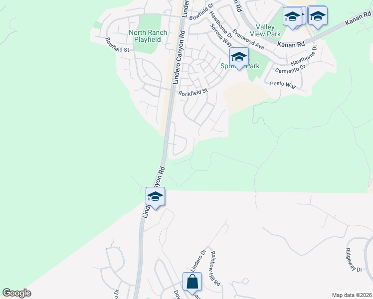 map of restaurants, bars, coffee shops, grocery stores, and more near 4744 Rhapsody Drive in Oak Park
