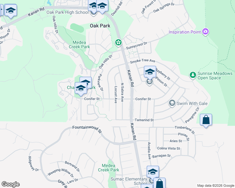 map of restaurants, bars, coffee shops, grocery stores, and more near 128 Locust Avenue in Oak Park