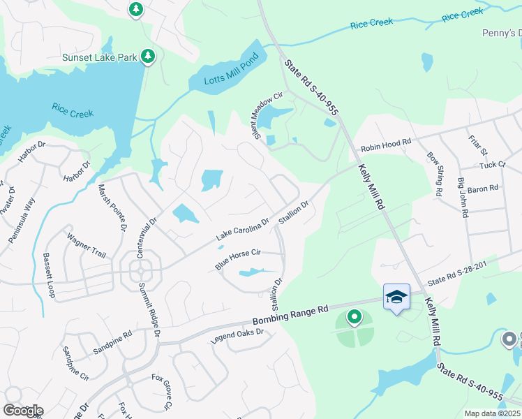 map of restaurants, bars, coffee shops, grocery stores, and more near 109 Chatham Trace in Columbia