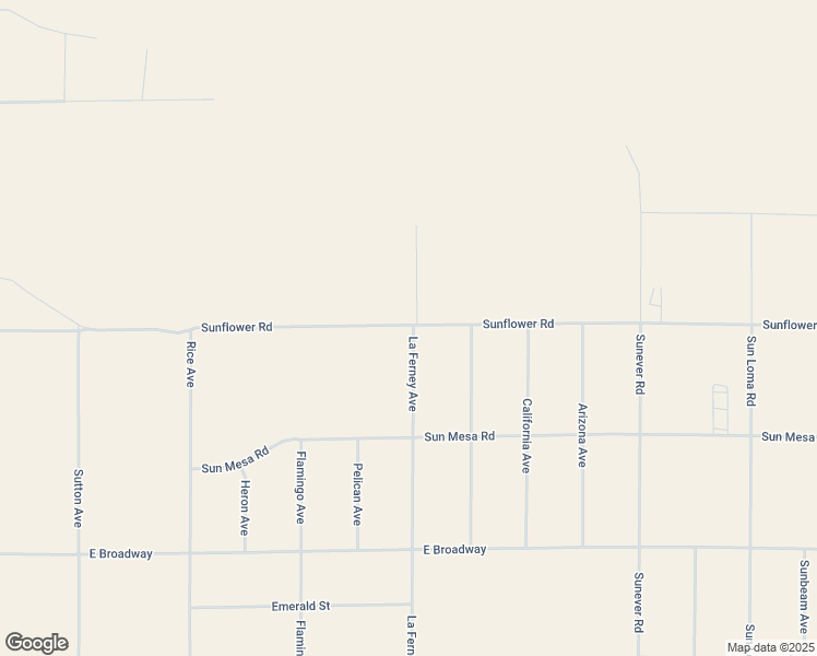 map of restaurants, bars, coffee shops, grocery stores, and more near Laferney Avenue in San Bernardino County