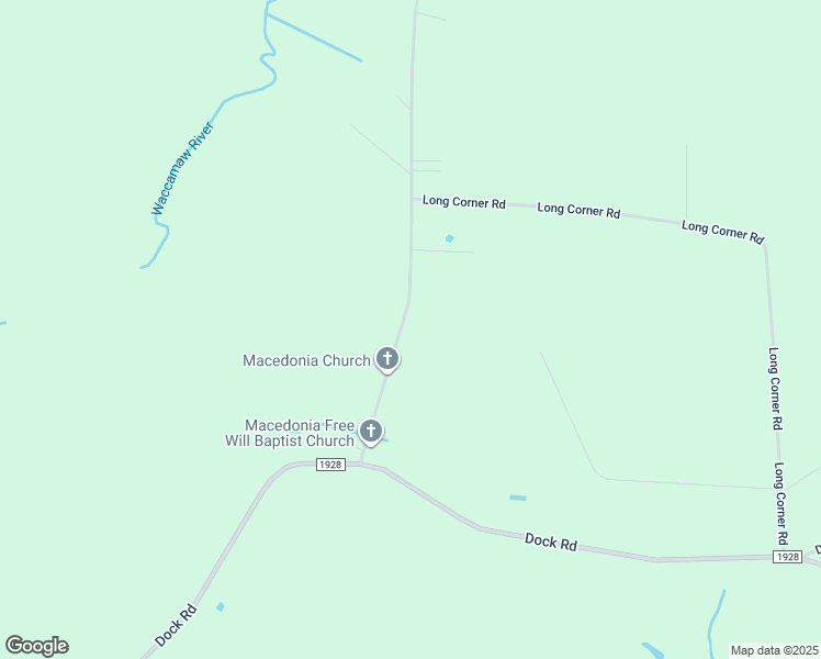 map of restaurants, bars, coffee shops, grocery stores, and more near 322 Crusoe Island Road in Whiteville