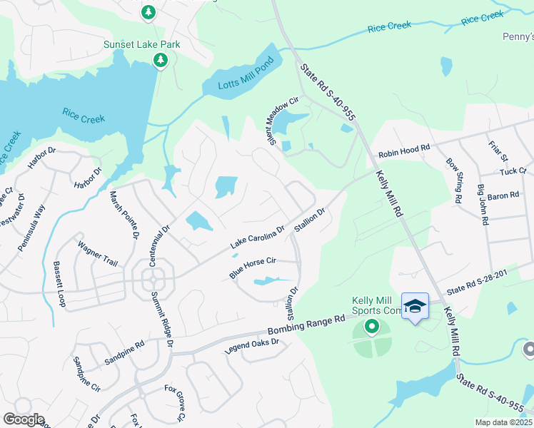 map of restaurants, bars, coffee shops, grocery stores, and more near 116 Chatham Trace in Columbia