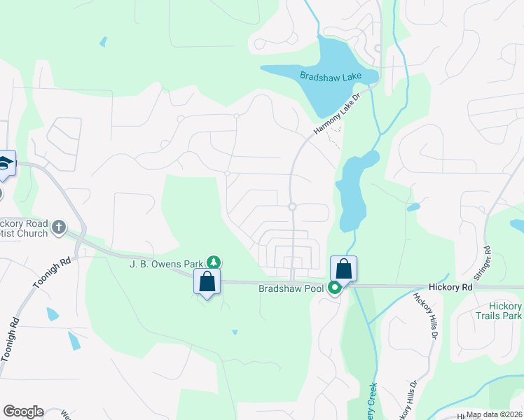 map of restaurants, bars, coffee shops, grocery stores, and more near 719 Berkeley Terrace in Canton