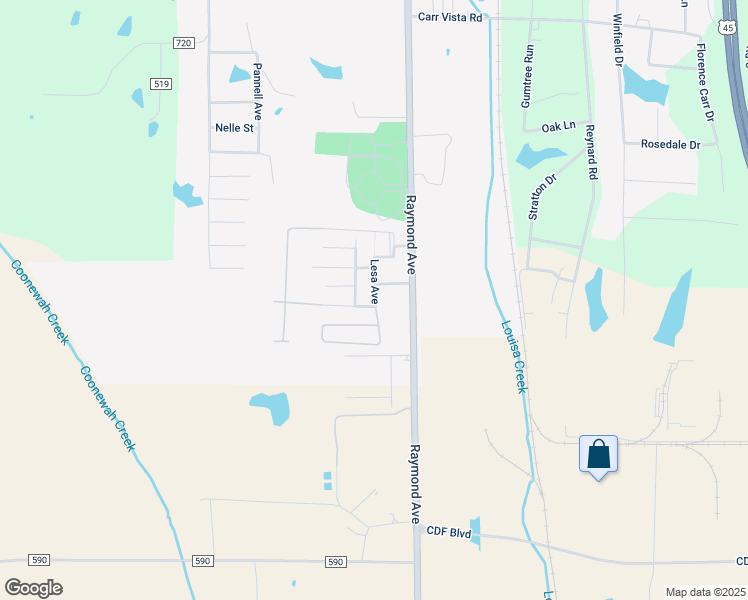 map of restaurants, bars, coffee shops, grocery stores, and more near 136 Lisa Avenue in Tupelo