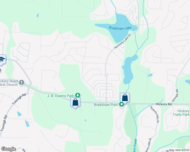 map of restaurants, bars, coffee shops, grocery stores, and more near 719 Berkeley Terrace in Canton