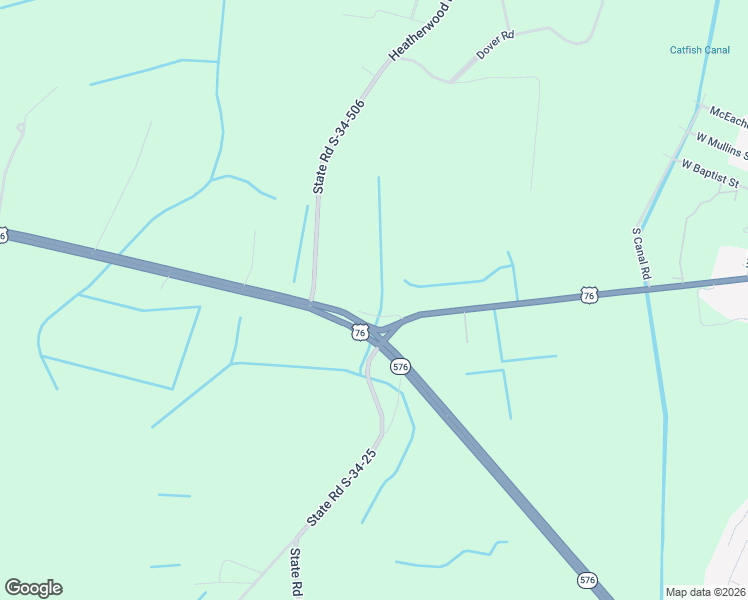 map of restaurants, bars, coffee shops, grocery stores, and more near 1416 U.S. 76 in Marion