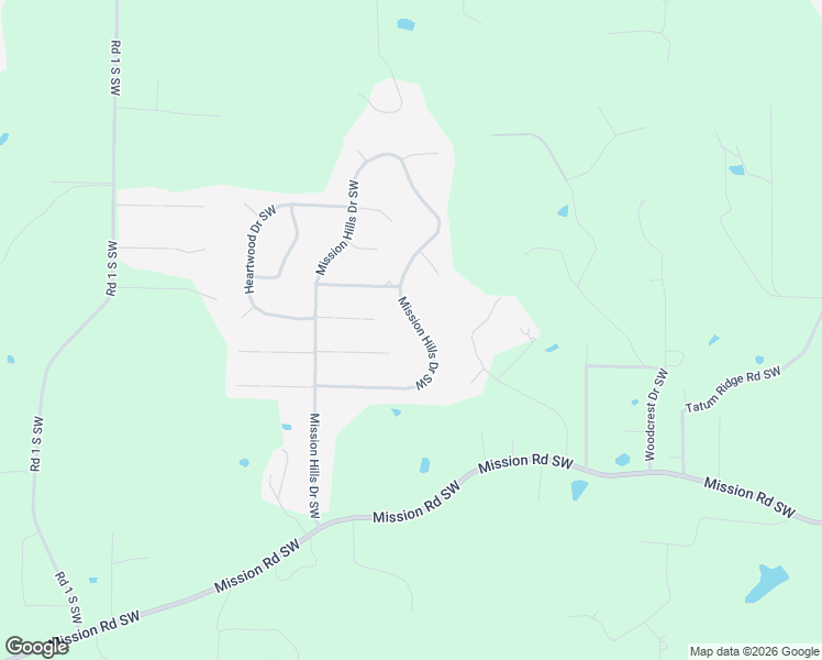 map of restaurants, bars, coffee shops, grocery stores, and more near 86 Mission Hills Drive Southwest in Cartersville