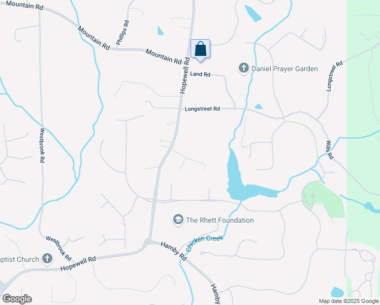 map of restaurants, bars, coffee shops, grocery stores, and more near 12555 Waters Edge Drive in Milton