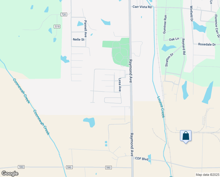 map of restaurants, bars, coffee shops, grocery stores, and more near 136 Lisa Avenue in Tupelo