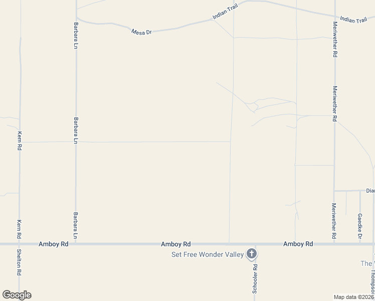 map of restaurants, bars, coffee shops, grocery stores, and more near 82315 Raymond Drive in Twentynine Palms