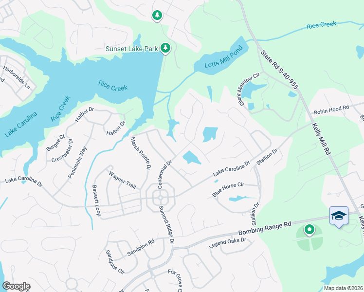map of restaurants, bars, coffee shops, grocery stores, and more near 881 Centennial Drive in Columbia