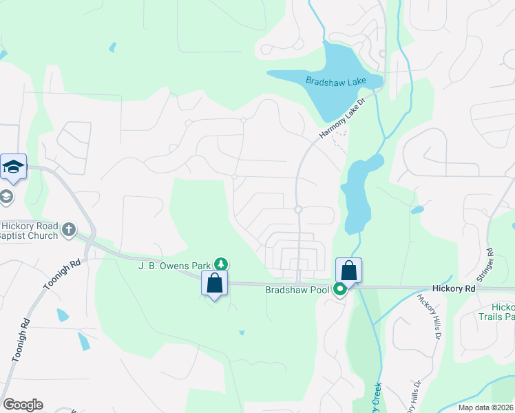 map of restaurants, bars, coffee shops, grocery stores, and more near 727 Berkeley Terrace in Canton