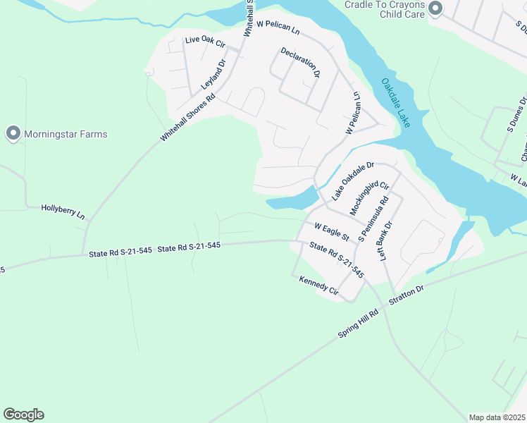 map of restaurants, bars, coffee shops, grocery stores, and more near 3961-4269 State Road S-21-545 in Florence