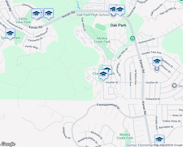 map of restaurants, bars, coffee shops, grocery stores, and more near 113 Conifer Circle in Oak Park