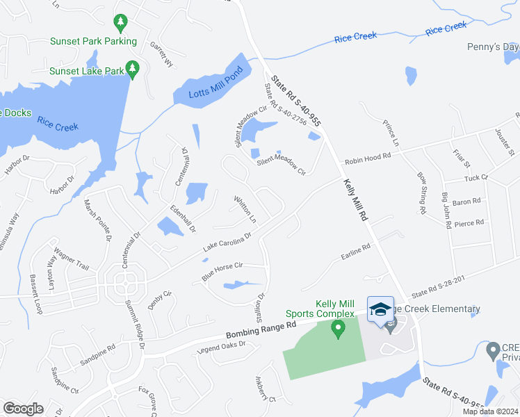 map of restaurants, bars, coffee shops, grocery stores, and more near 313 Denman Loop in Columbia